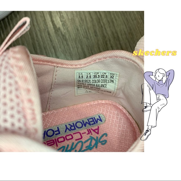 COPY - Skechers Gems Pink Sneaker | kid size 3,5 - Picture 2 of 5